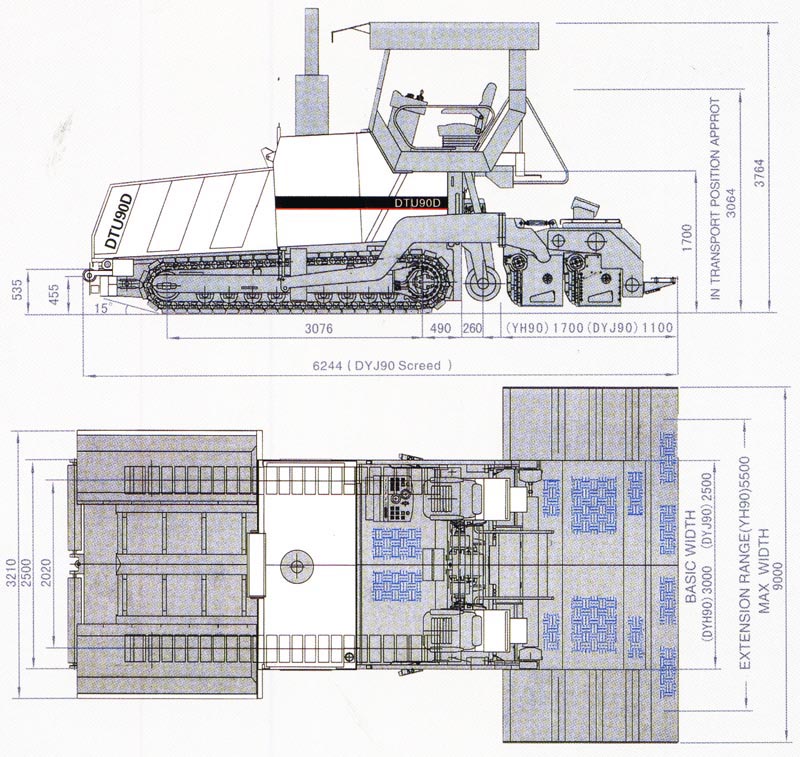 DTU90D Paver