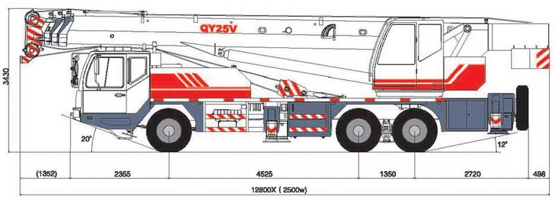 QY25E431 Mobile Crane